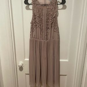 Floral Mid-length sheer spring dress